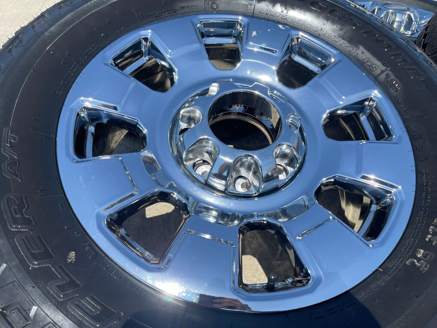 20" Ford F-250 F-350 OEM chrome Lariat 10295 25085 wheels rims 2024 2025 NEW