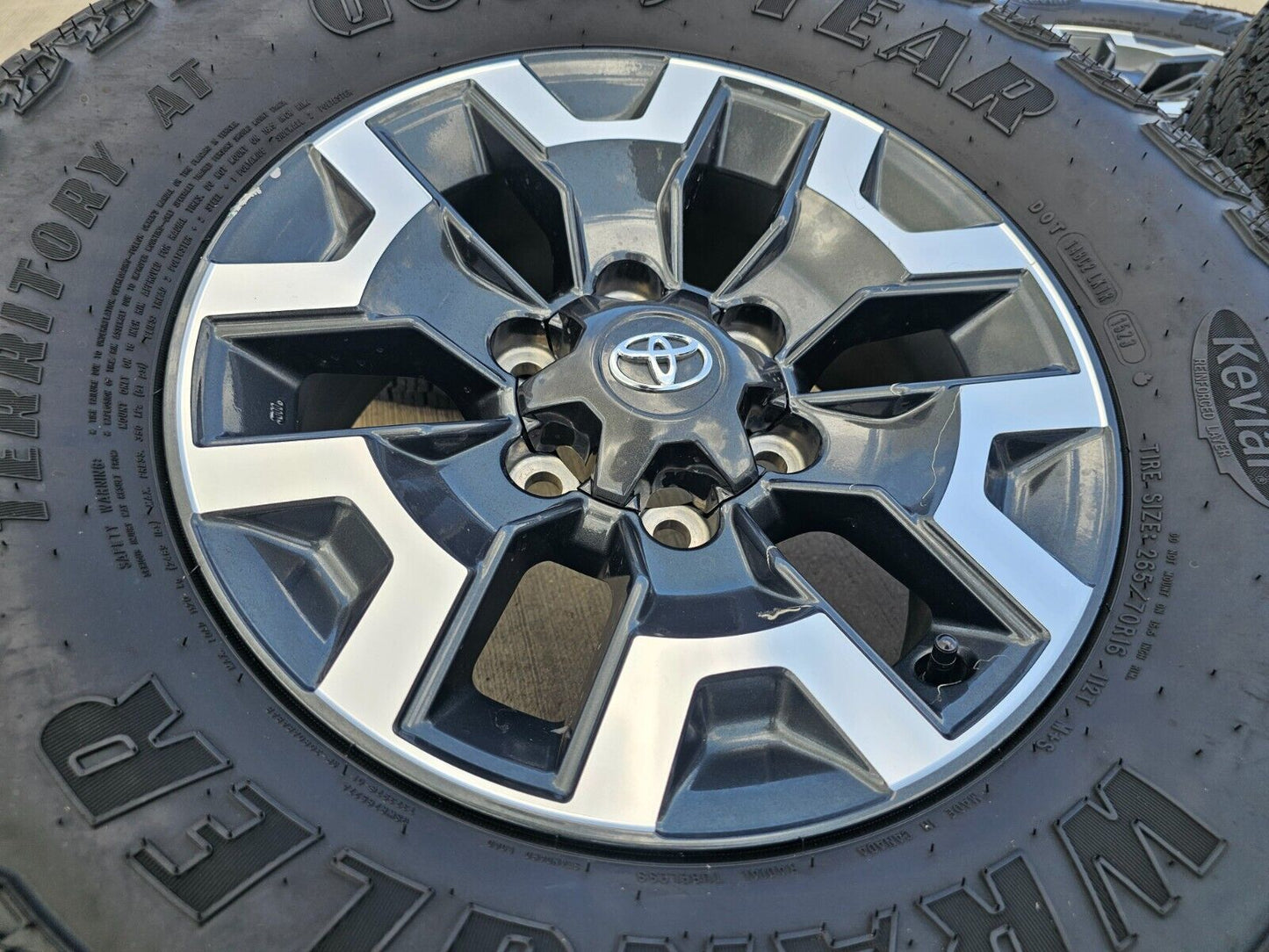 16" Toyota Tacoma TRD wheels rims 75189 OEM 4Runner FJ Cruiser 2022 2023 2024