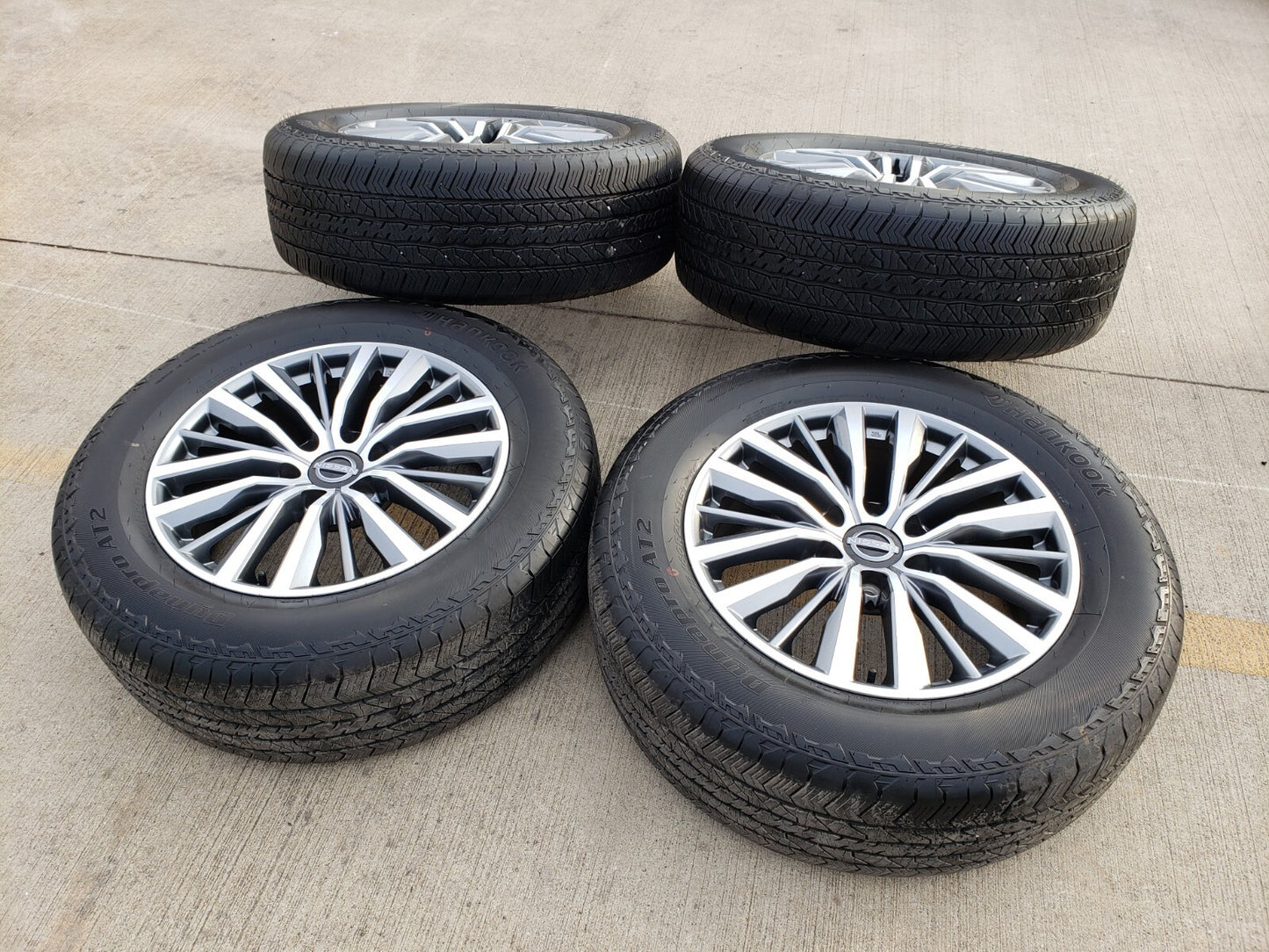 20" Nissan Titan Armada Infiniti QX80 OEM 62858 wheels rims 2023 2024 2025 2026