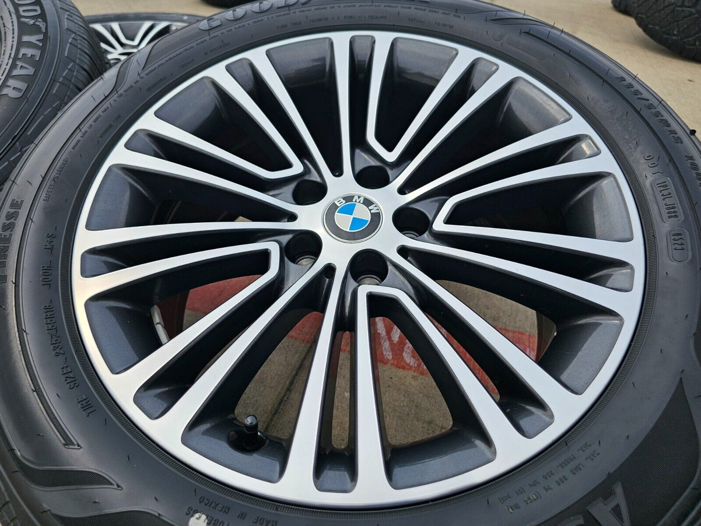 18" BMW 5 Series 530i 540i M550i 530e OEM 86326 wheels rims 5x112