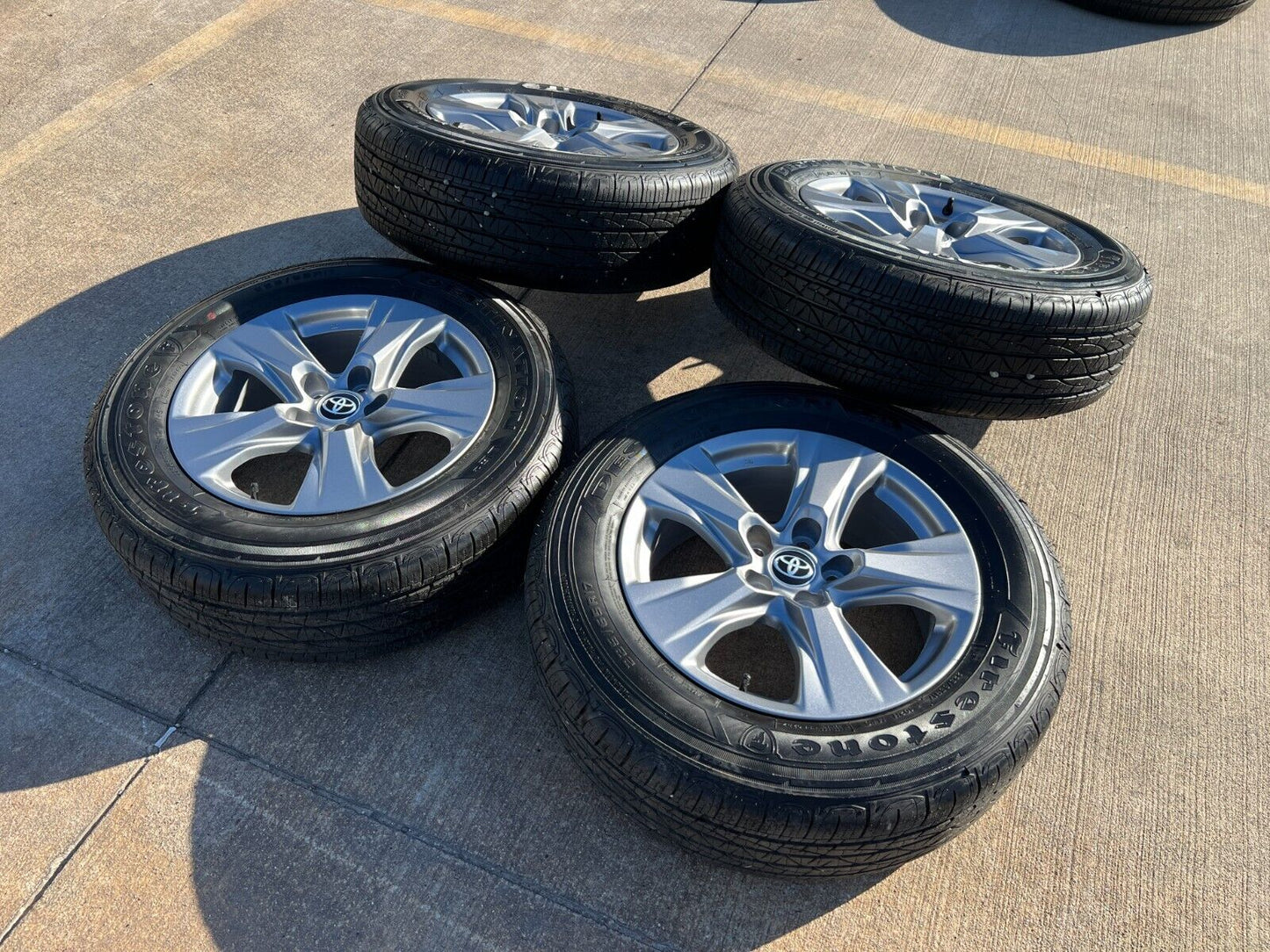 17" Toyota RAV4 OEM wheels rims 75240 Sienna CH-R tires NEW