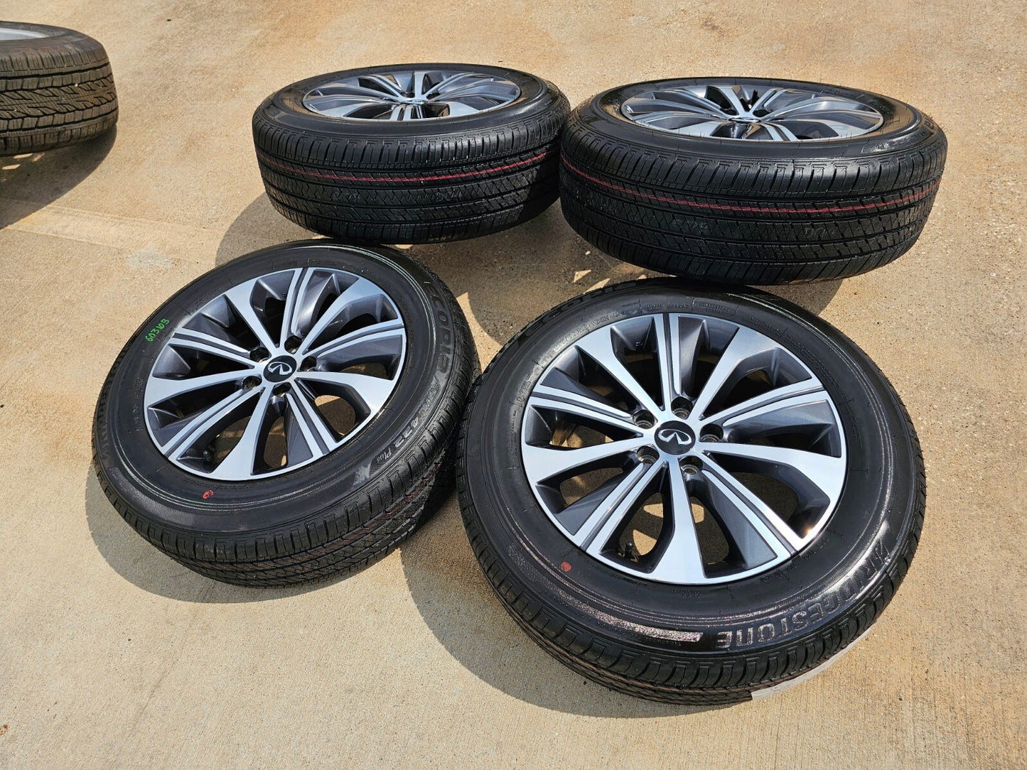 18" Infiniti QX60 OEM Pathfinder wheels rims 2022 2023 2024 2025 2026 NEW