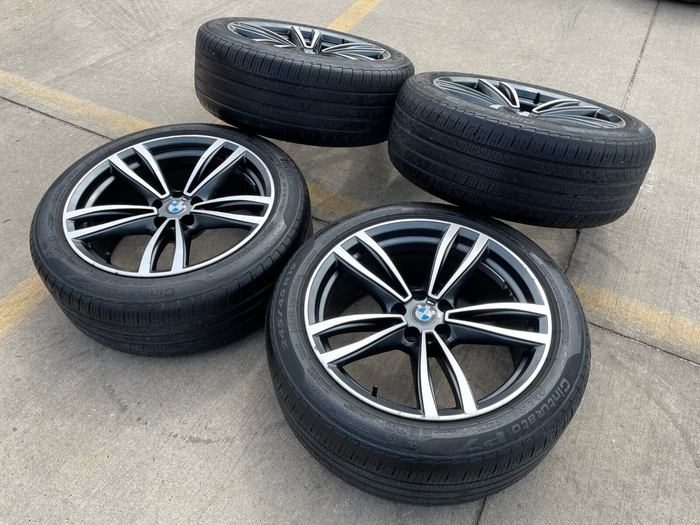 19" BMW OEM 4 5 6 7 8 650i 740i 840i Series wheels rims 2020 2021 2022 2023 2024
