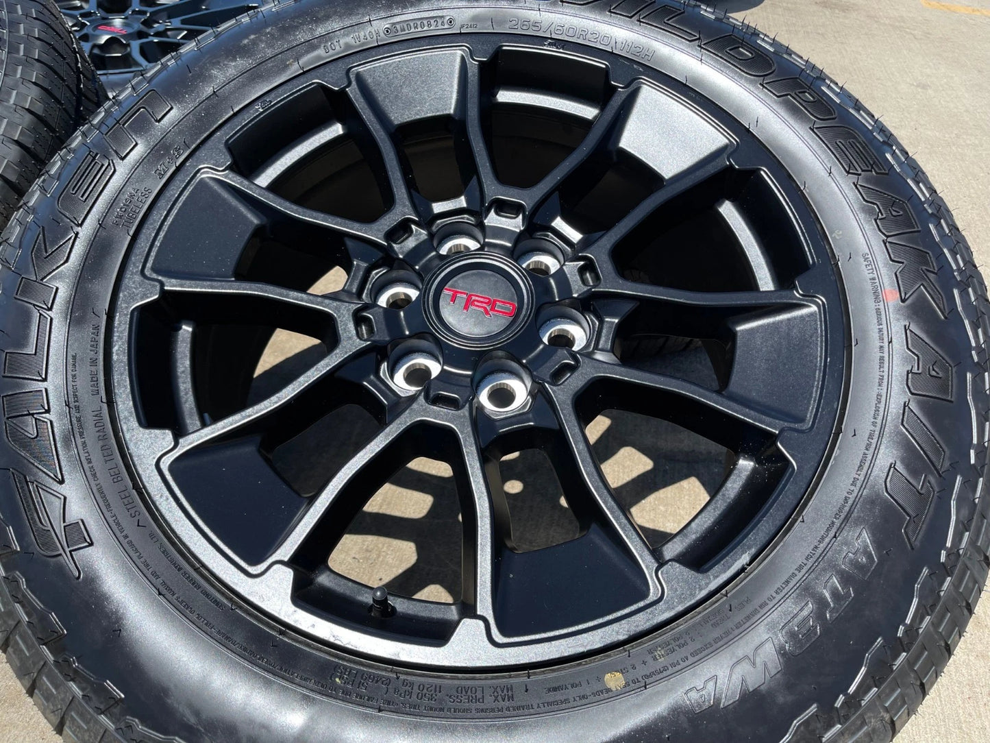 20" Toyota Tundra TRD OEM wheels rims 95314 65196 75276 Sequoia 2024 2025 NEW