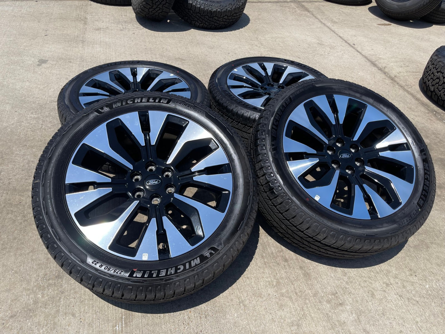 22" Ford F-150 LIMITED Plus OEM rims wheels Expedition MICHELIN 2025 2026 NEW