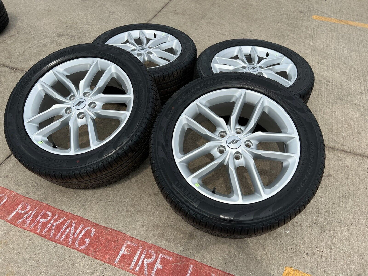 20" Dodge Durango Jeep Grand Cherokee L OEM 2730 wheels rims 2023 2024 2025 NEW