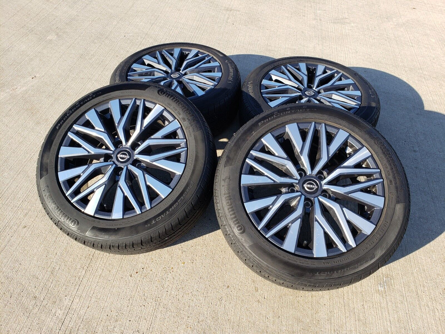 17" Nissan Altima Maxima Infiniti OEM 95478 62853 wheels rims tires