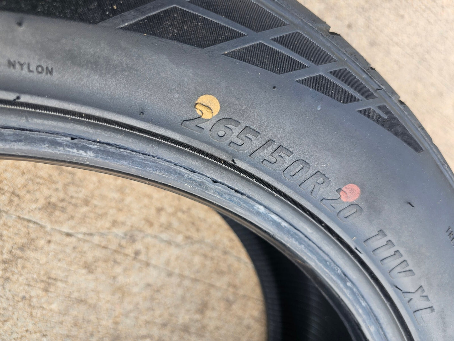 (1) 265/50/20 Ironman iMove Gen 2 SUV A/S tire 111V XL NEW