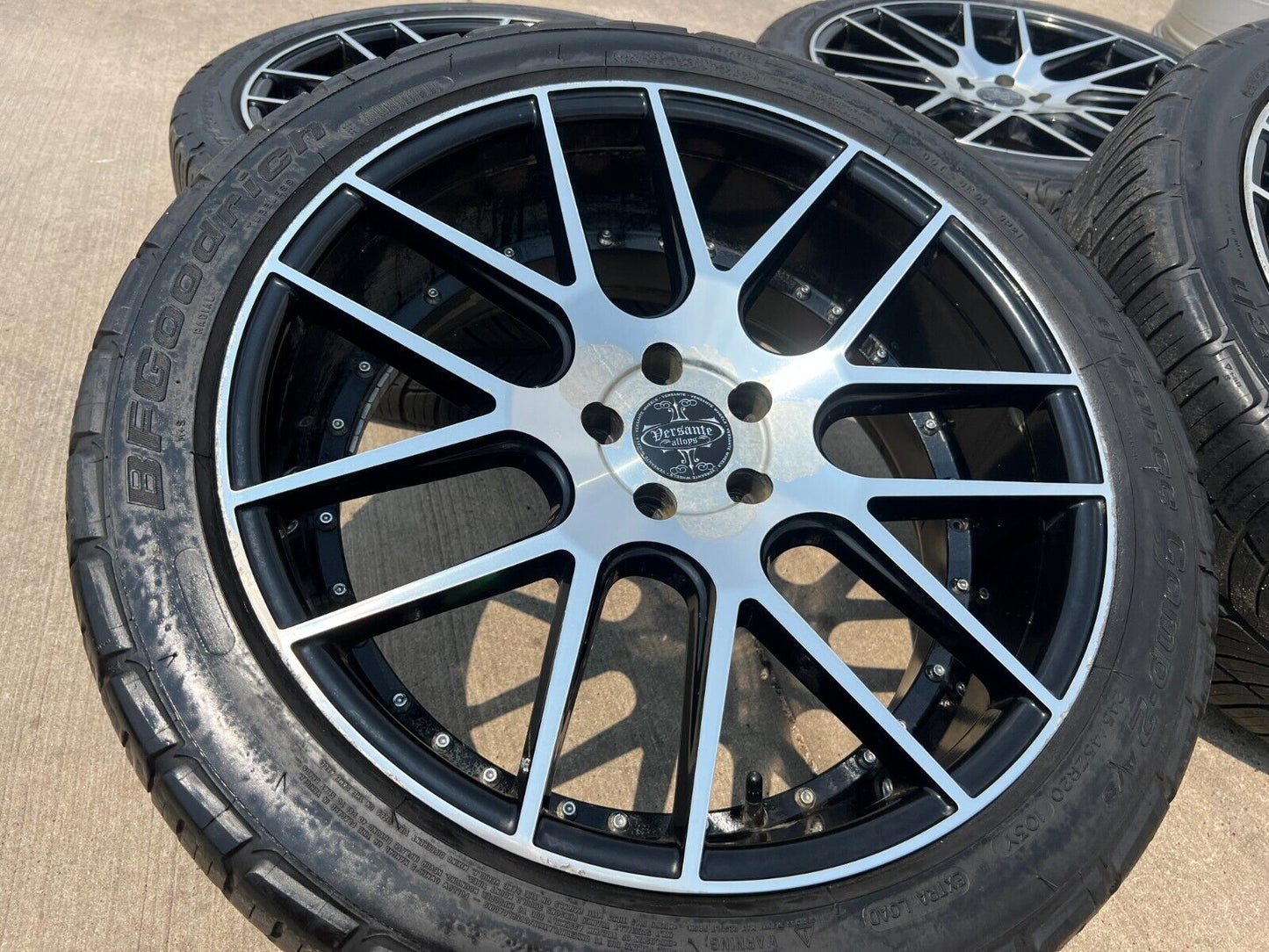 20x8.5 Versante 234 Lincoln Nautilus Ford Edge rims wheels tires 5x108 5x4.25