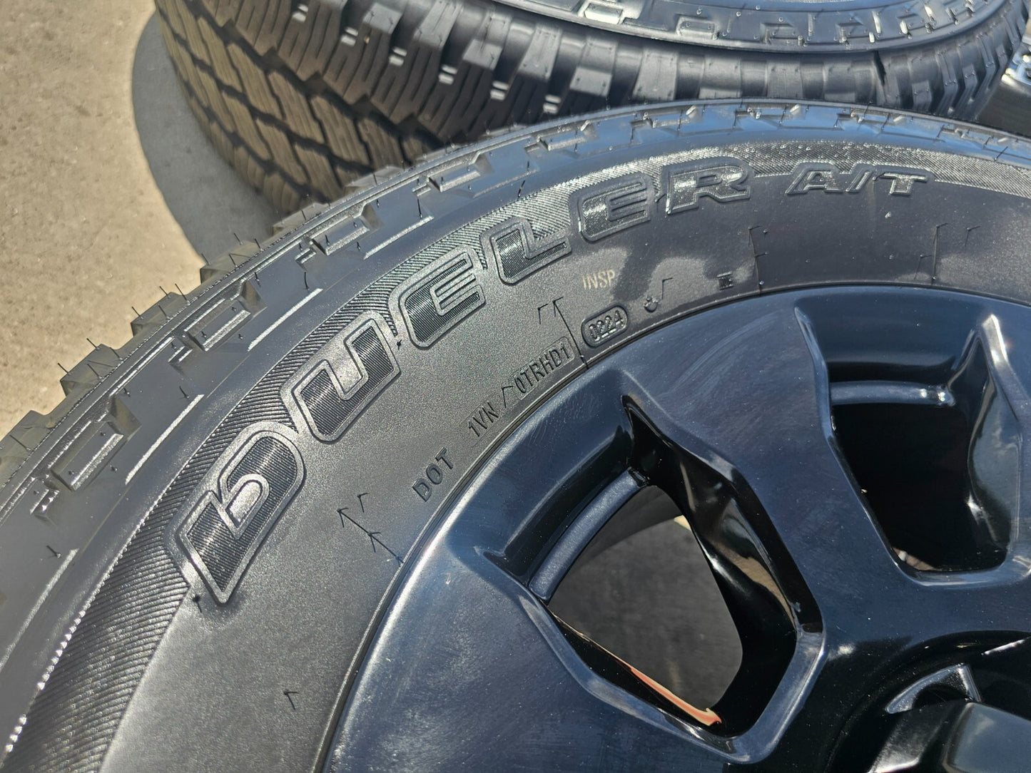 20" Ford F-250 F-350 Tremor OEM Black 10101 rims wheels tires NEW
