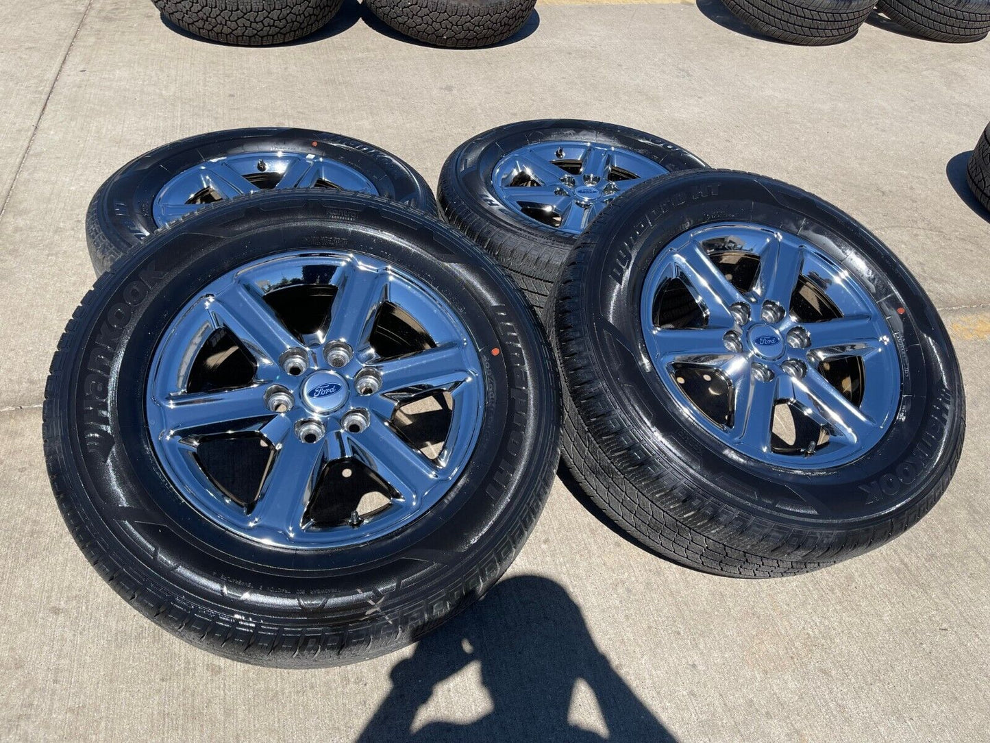 18" Ford F-150 Expedition OEM chrome rims wheels tires 2024 2025 NEW