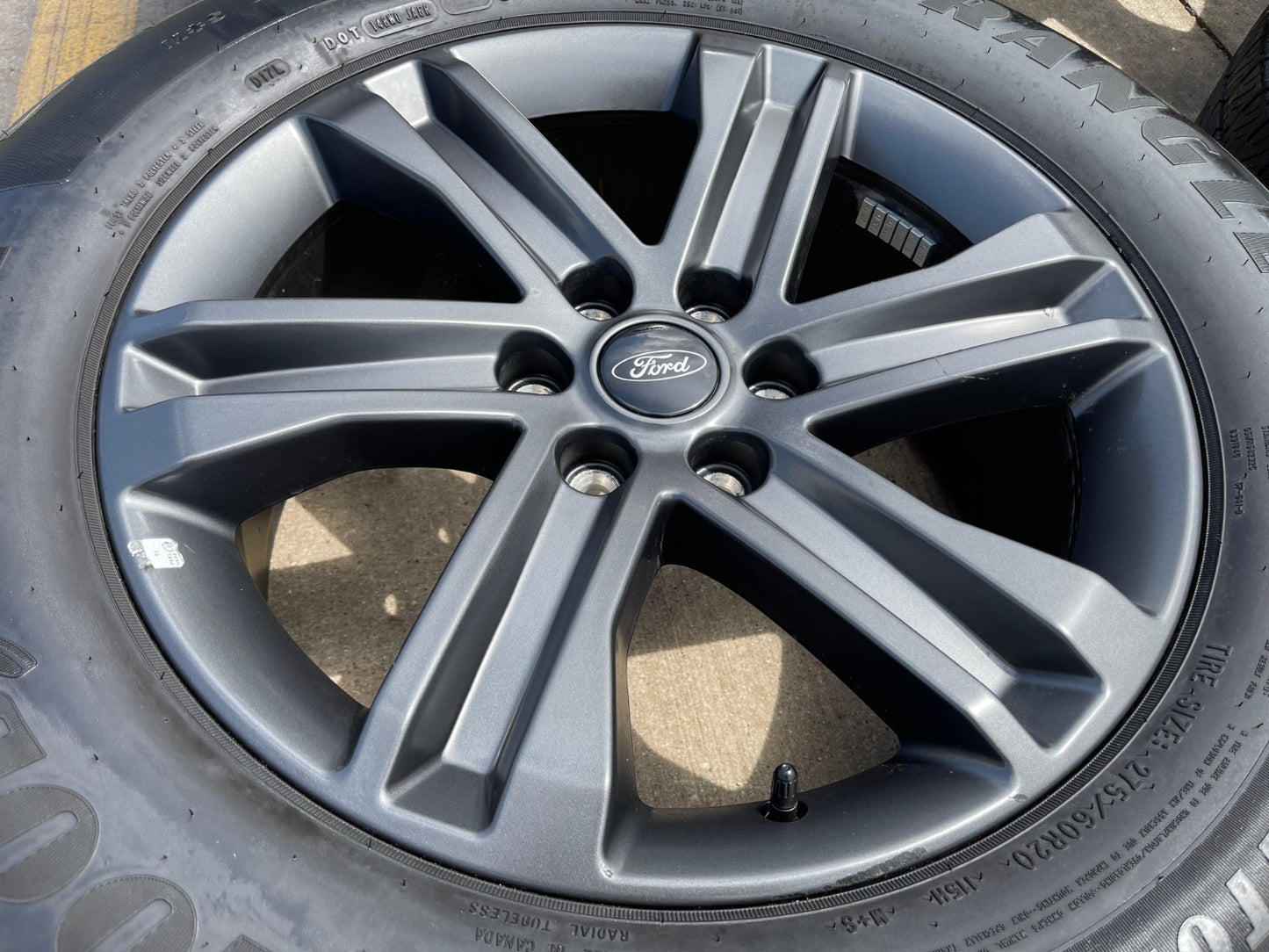 20" Ford F-150 FX-4 PLATINUM OEM rims wheels 10344 Expedition GOODYEAR