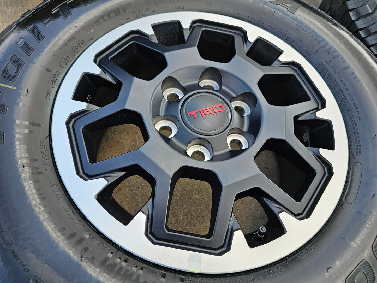 17" Toyota Tacoma 4Runner TRD OEM 42611 95893 10638 wheels rims 2025 BFG NEW