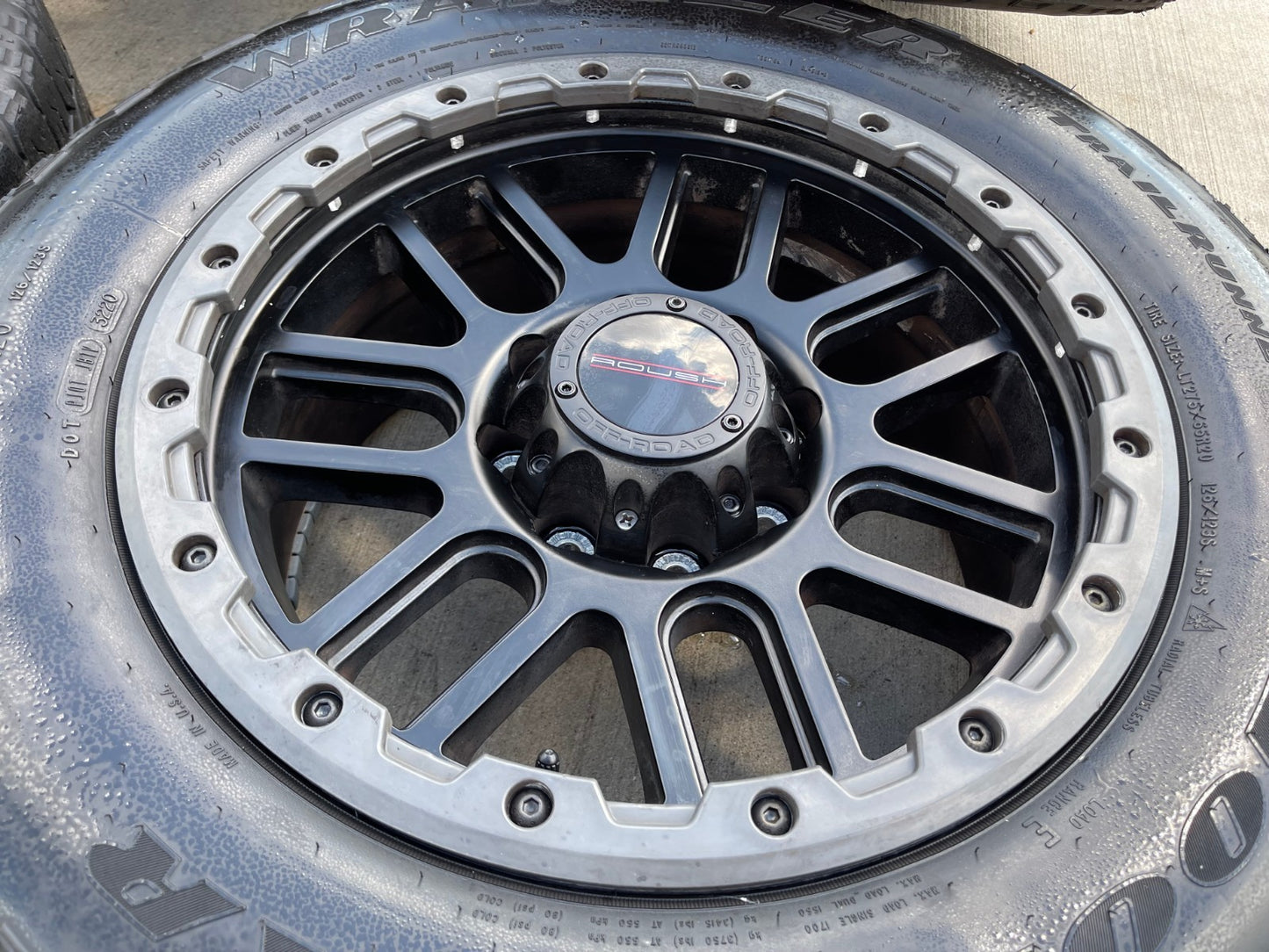 20" Ford F-250 F-350 ROUSH OEM rims wheels tires GOODYEAR