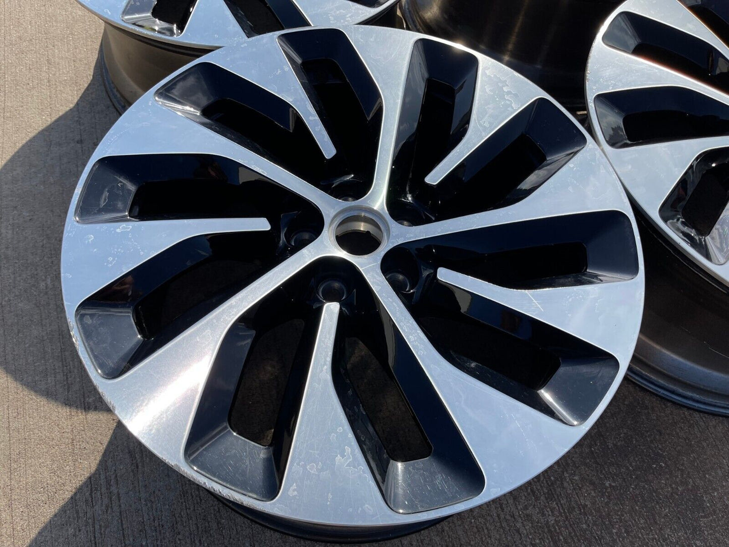21" Lucid Air OEM Grand Touring black wheels rims 5x120 2022 2023 2024 2025