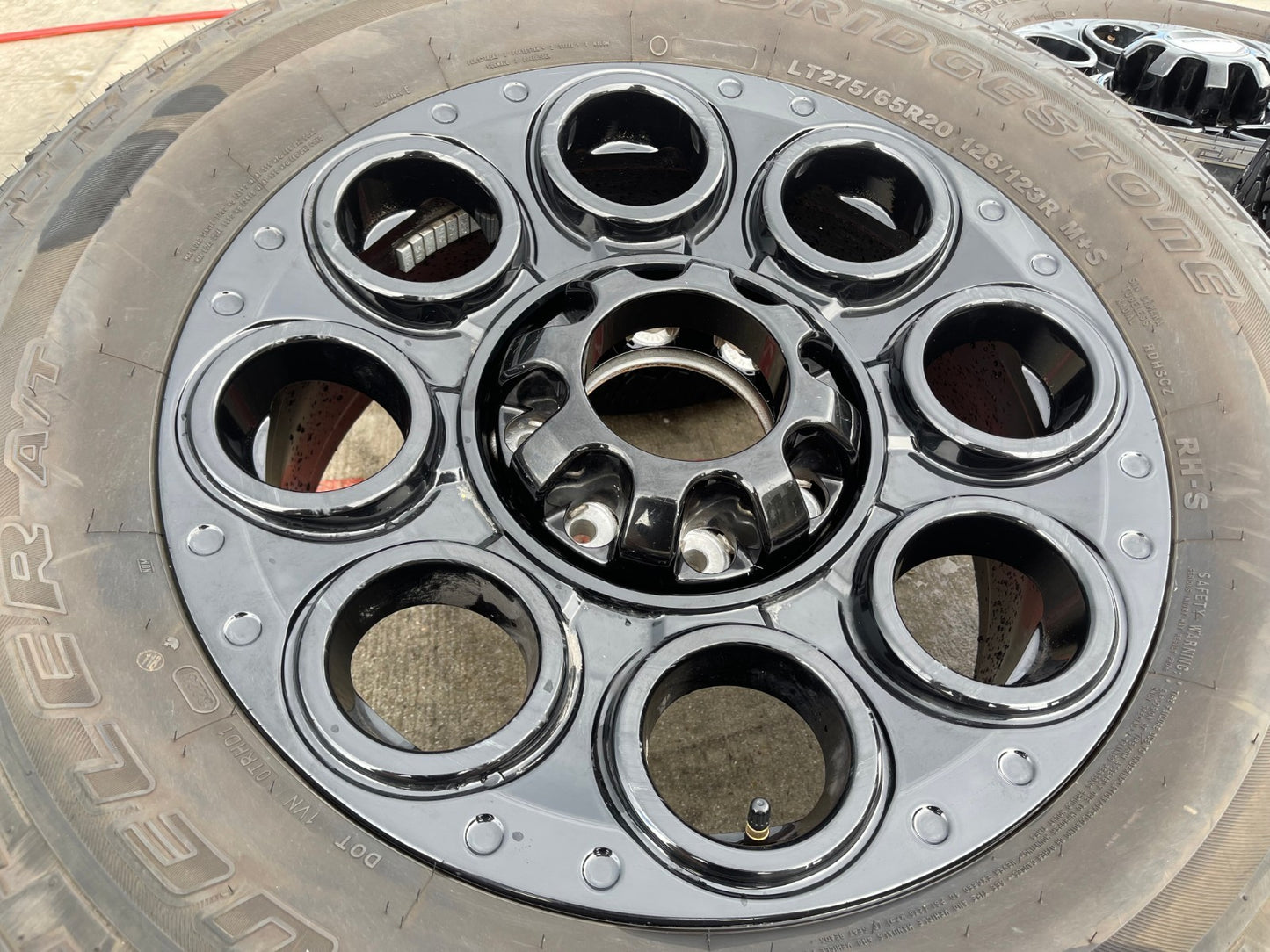 20" Ford F-250 F-350 OEM black TREMOR 10299 10484 wheels rims 2023 2024 2025