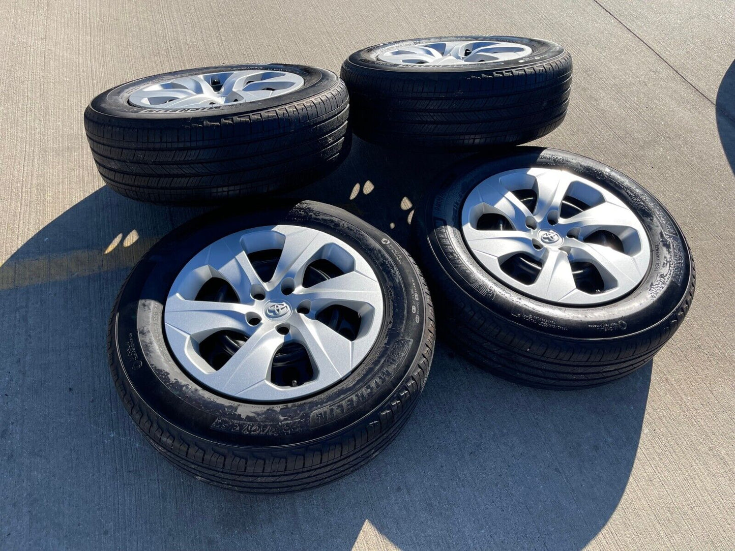 17" Toyota RAV4 OEM wheels rims 75241 Sienna CH-R tires 2020 2021 2022 2023 2024