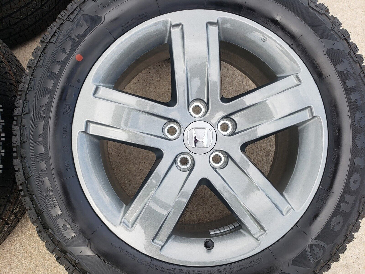 18" Honda Ridgeline Pilot Acura MDX OEM wheels rims 63655 GRAY NEW