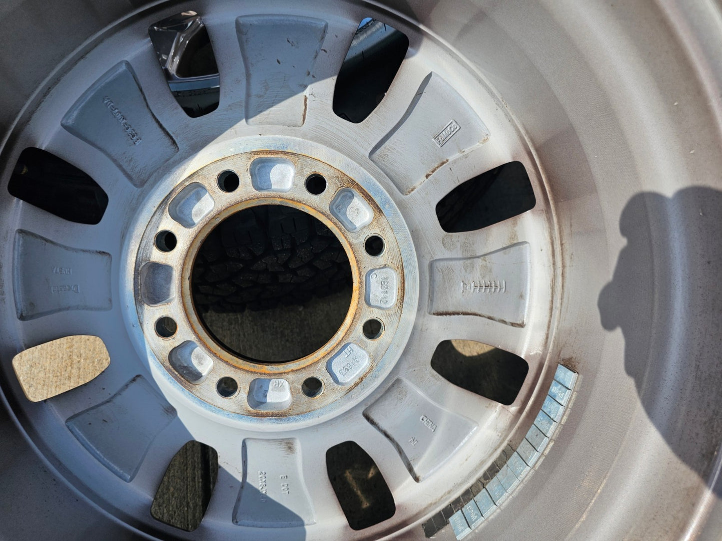 20" Ford F-250 F-350 OEM 10487 LIMITED KING RANCH tan wheels rims GOODYEAR