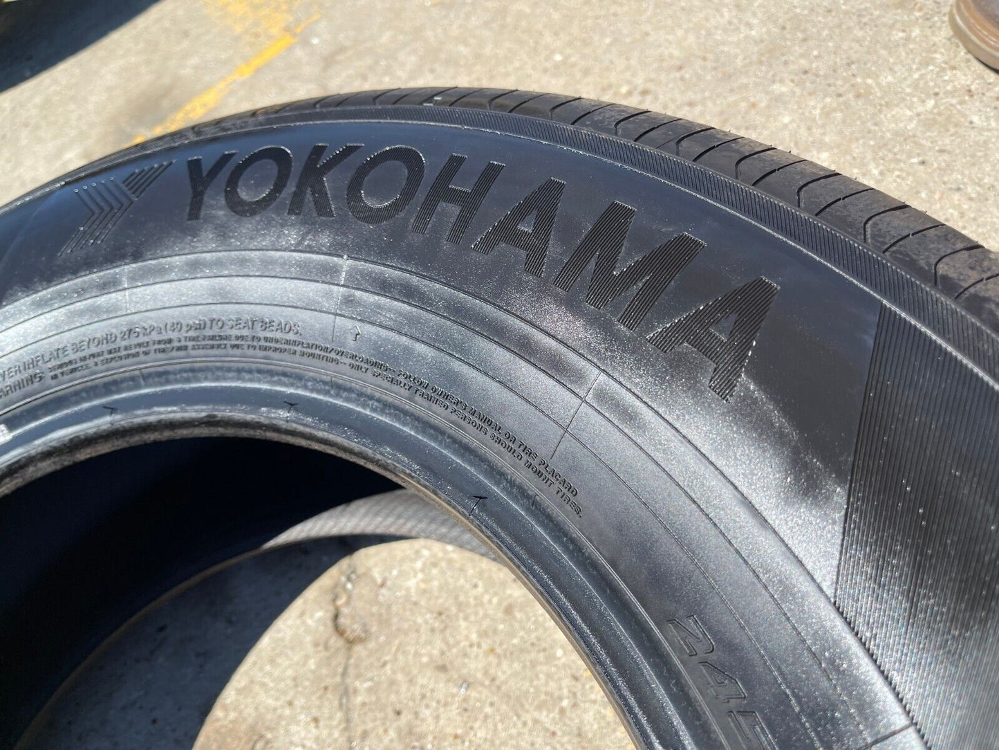 (4) 245/70/18 Yokohama Geolander X-CV tires NEW Sierra Tundra Silverado