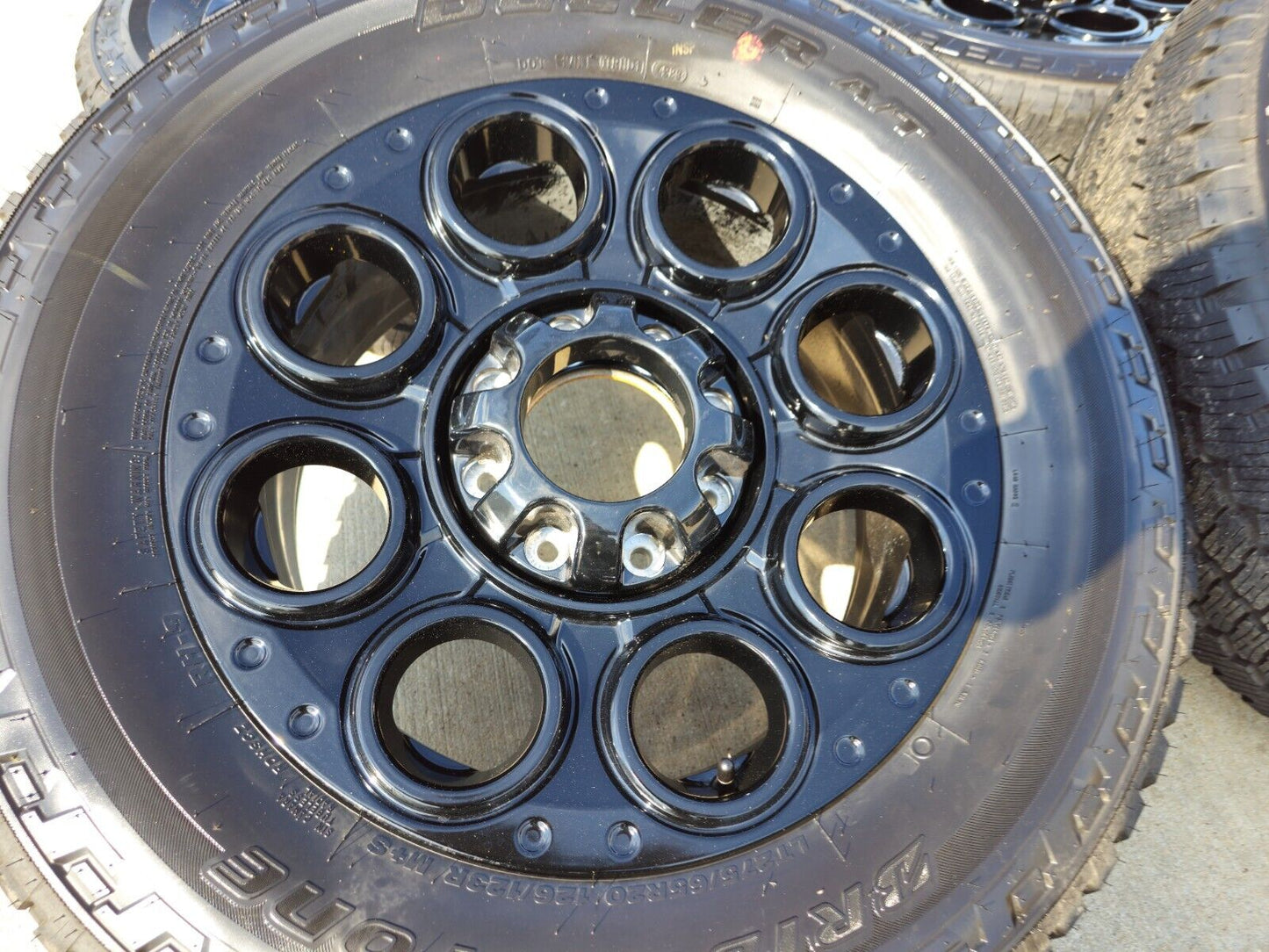 20" Ford F-250 F-350 OEM black TREMOR wheels rims 10299 tires 2023 2024