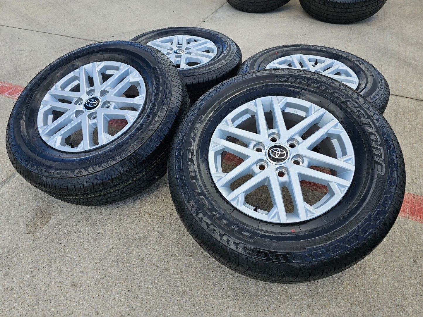 18" Toyota Tundra TRD OEM wheels rims 75281 Sequoia LX600 2023 2024 2025 NEW