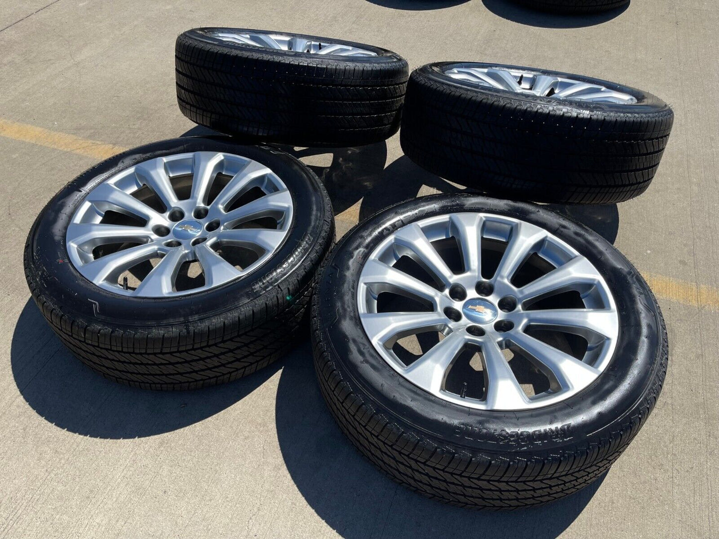 22" Chevy Silverado High Country OEM 5922 wheels rims Tahoe 2023 2024 2025 NEW