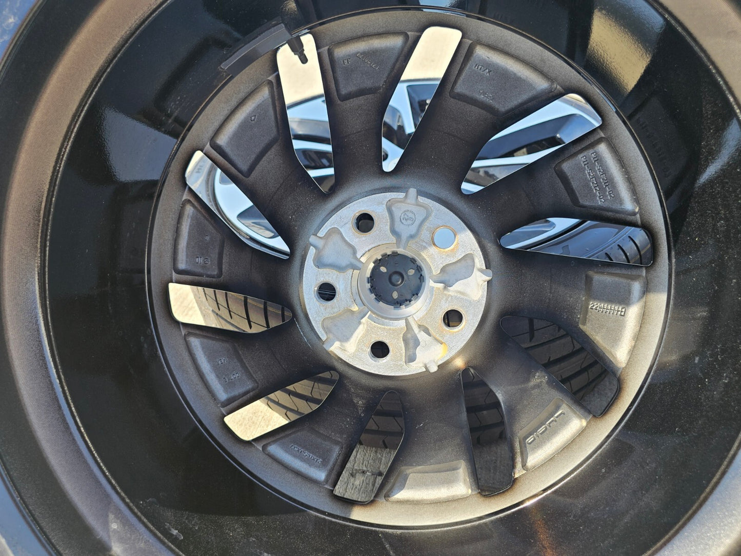 21" Lucid Air OEM Grand Touring black wheels rims tires 2023 2024 2025 2026 NEW