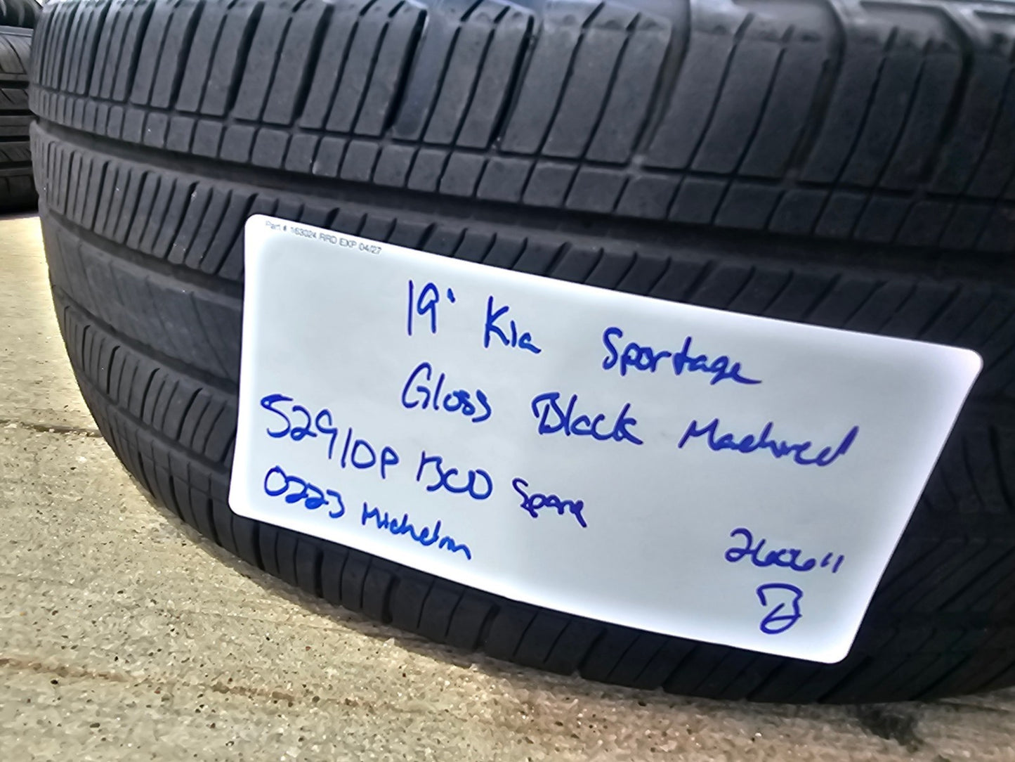(1) 19" Kia Sportage Sorento Carnival OEM 74643 wheel rim spare 2024 2025 2026