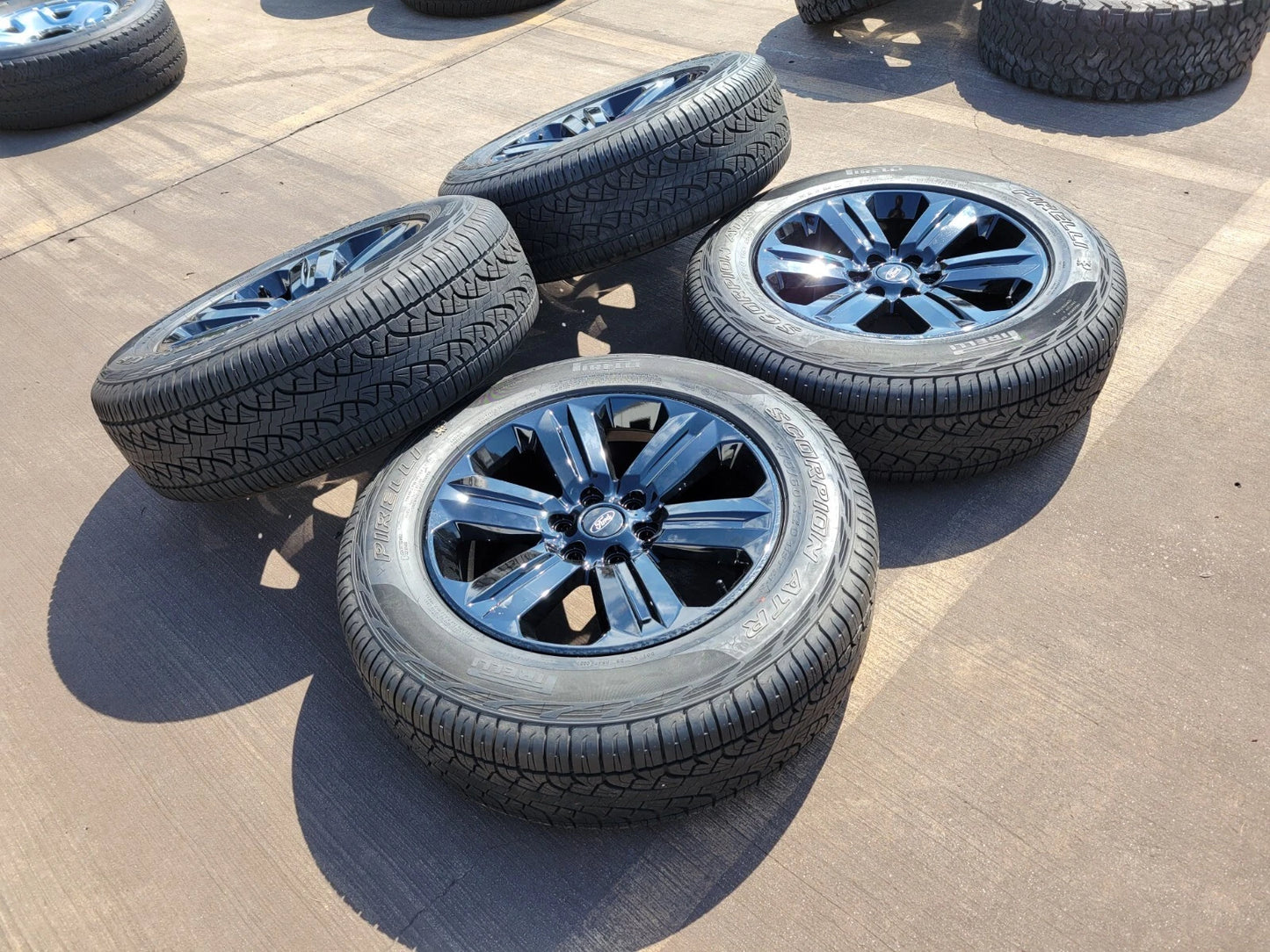 20" Ford F-150 Expedition OEM TREMOR rims wheels 10171 black