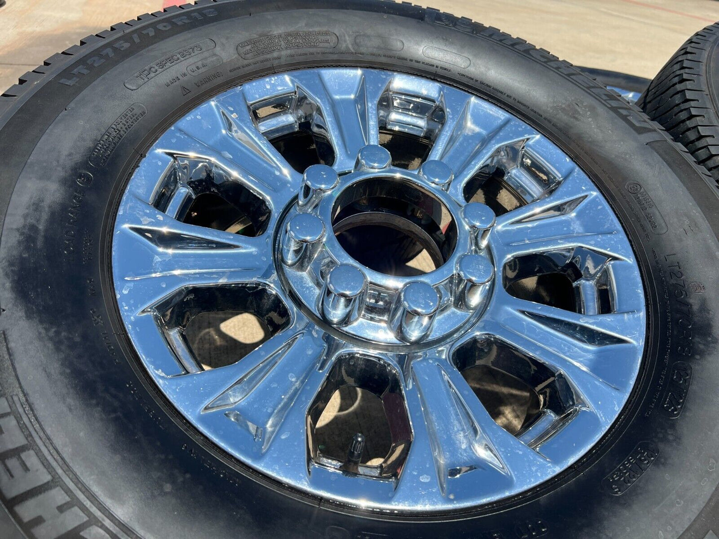 18" Ford F-250 F-350 OEM rims wheels 10097 tires CHROME