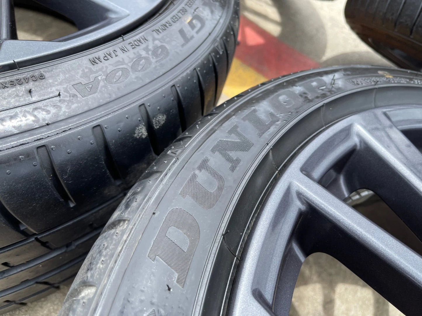 18" Subaru WRX OEM wheels rims 68896 tires