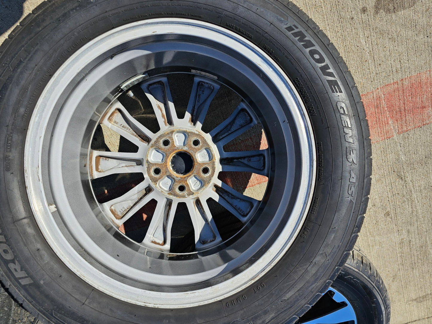 18" Subaru Outback Legacy Forester OEM wheels rims 68826 tires