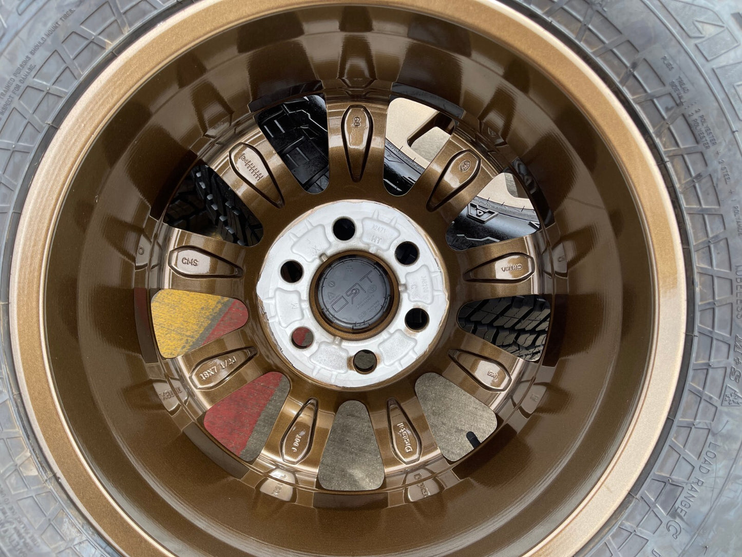 18" Toyota Land Cruiser OEM TRD wheels rims 95952 Tundra Sequoia BRONZE