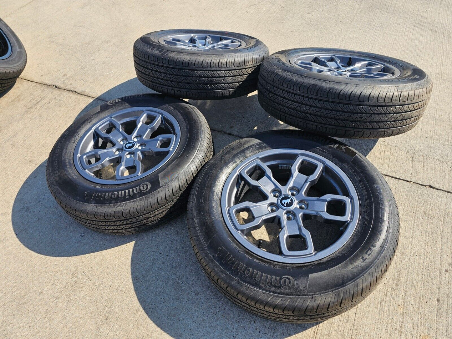 17" Ford Bronco Sport Maverick rims wheels 95019 10325 OEM 2023 2024 2025 NEW