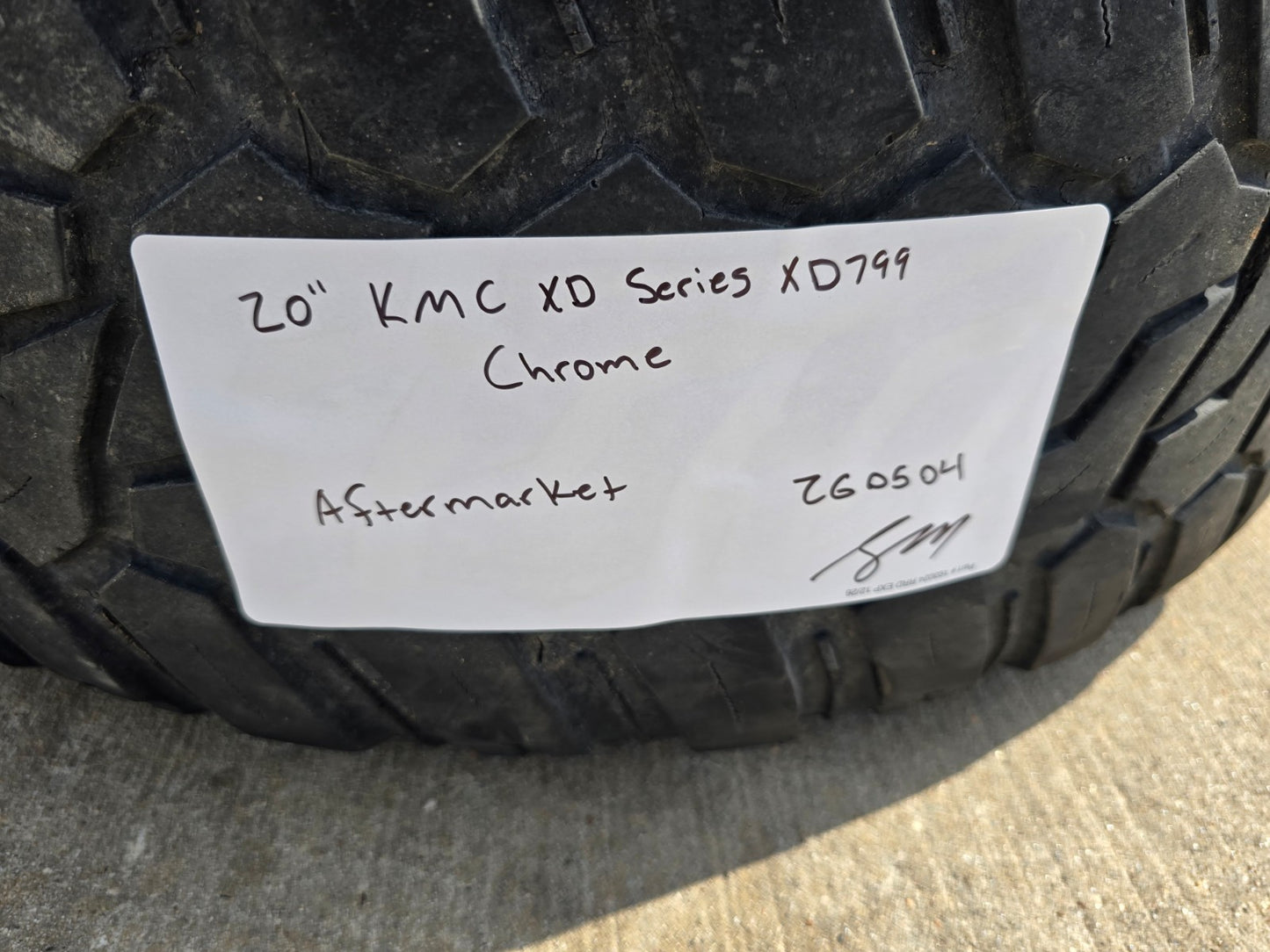 20x9 20" XD Series XD799 Ford F-250 F-350 rims wheels 8x170 -12 35"