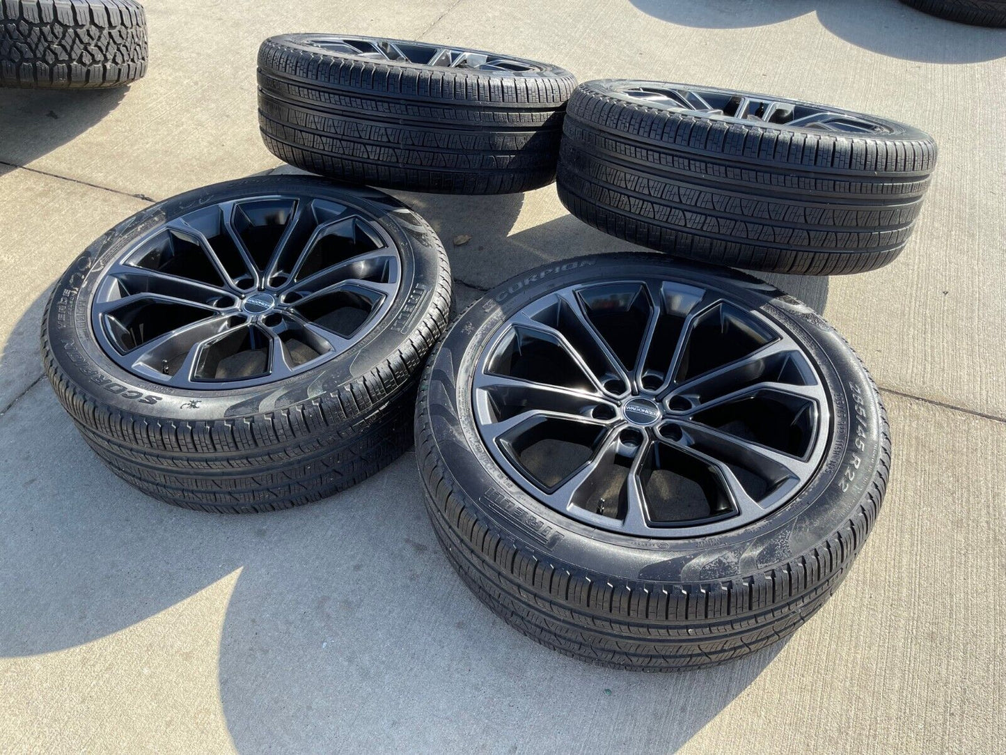 22" Jeep Grand Wagoneer OEM LIMITED rims wheels 9279 Dodge Ram 2023 2024 2025