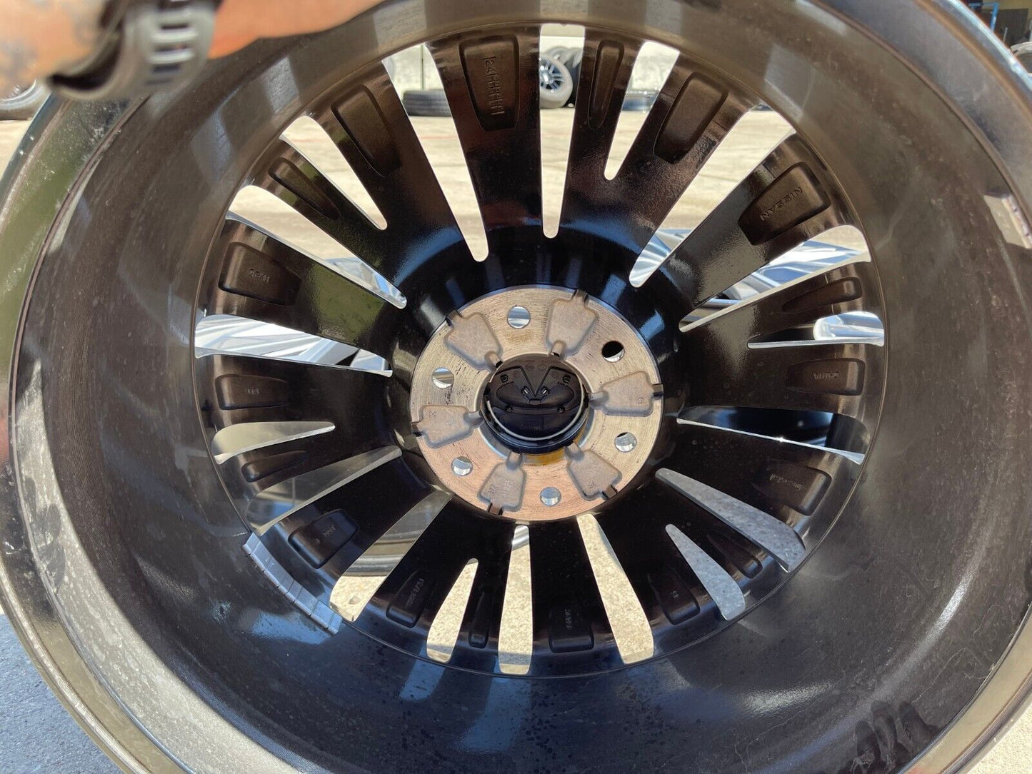 22" Infiniti QX80 QX56 Nissan Titan Armada OEM wheels rims 2024 2025 NEW