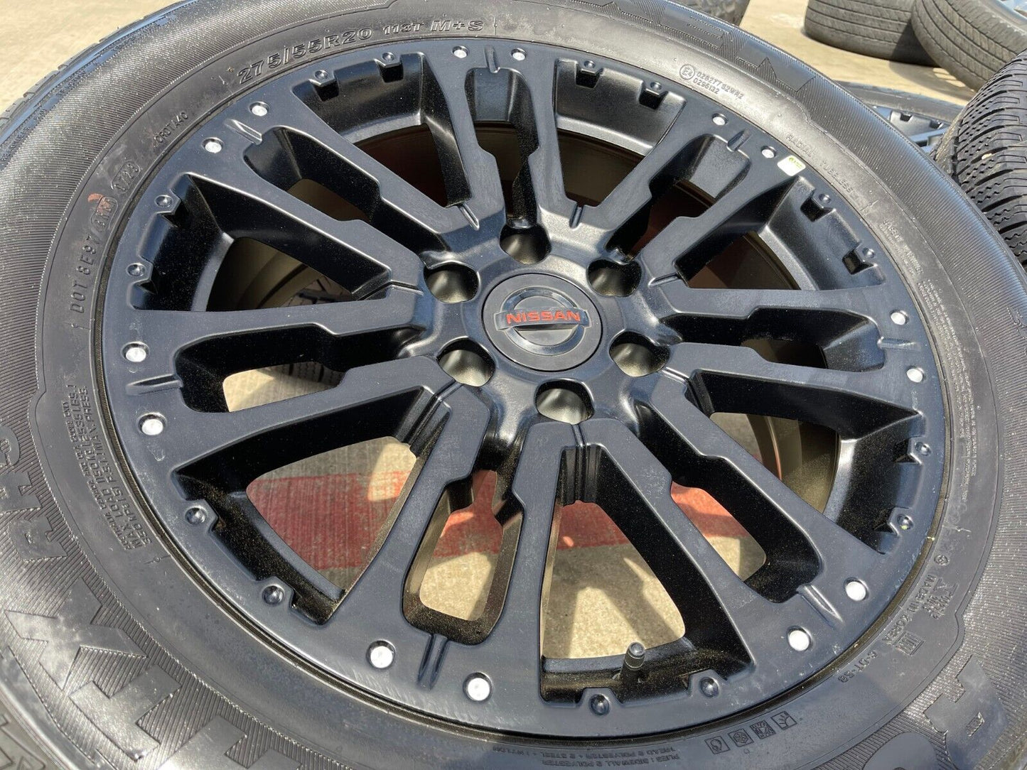 20" Nissan Titan Armada OEM 62754 wheels rims 2020 2021 2022 2023 2024 2025