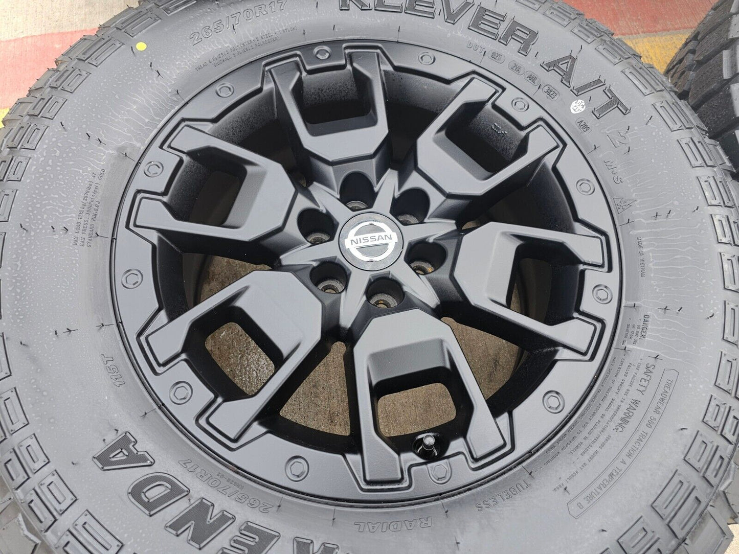 17" Nissan Frontier OEM Desert Runner 62834 wheels rims tires 2024 2025 NEW