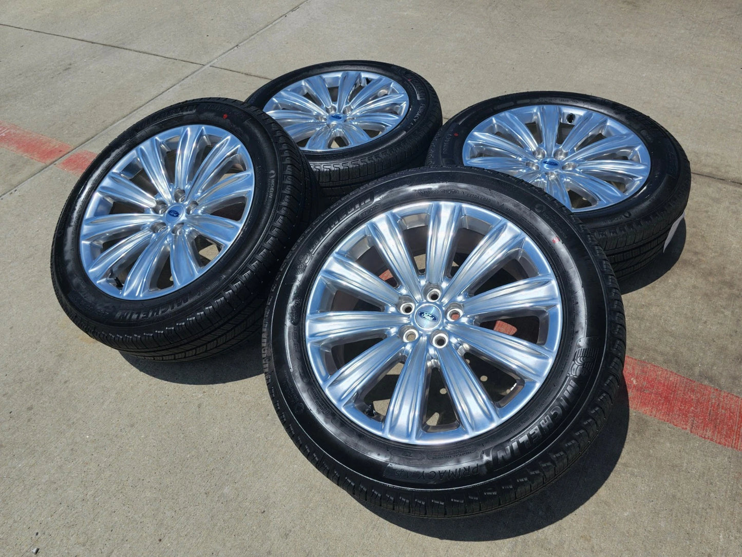 20" Ford Explorer Limited OEM rims wheels 10269 Lincoln Aviator 2024 2025 NEW
