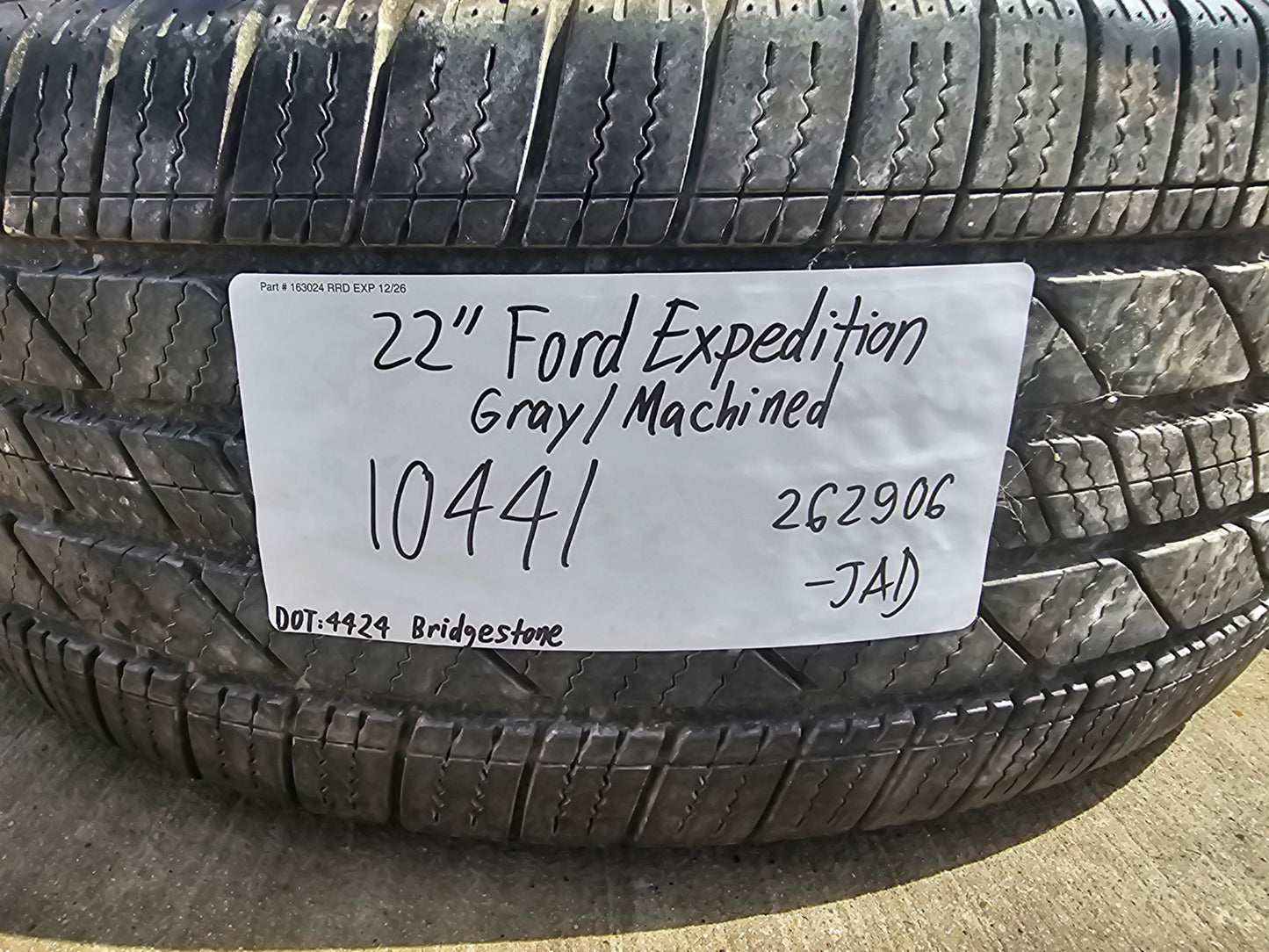 22" Ford F-150 KING RANCH LIMITED OEM rims wheels 10264 Expedition BRIDGESTONE