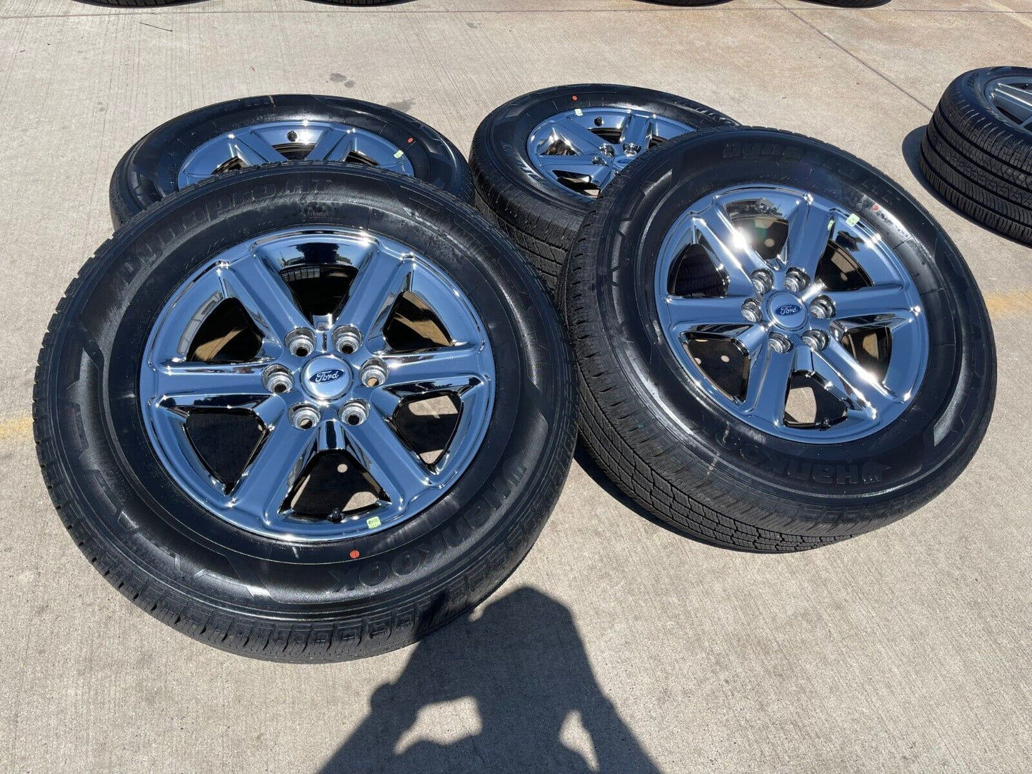 18" Ford F-150 Expedition OEM chrome rims wheels tires 2024 2025 NEW