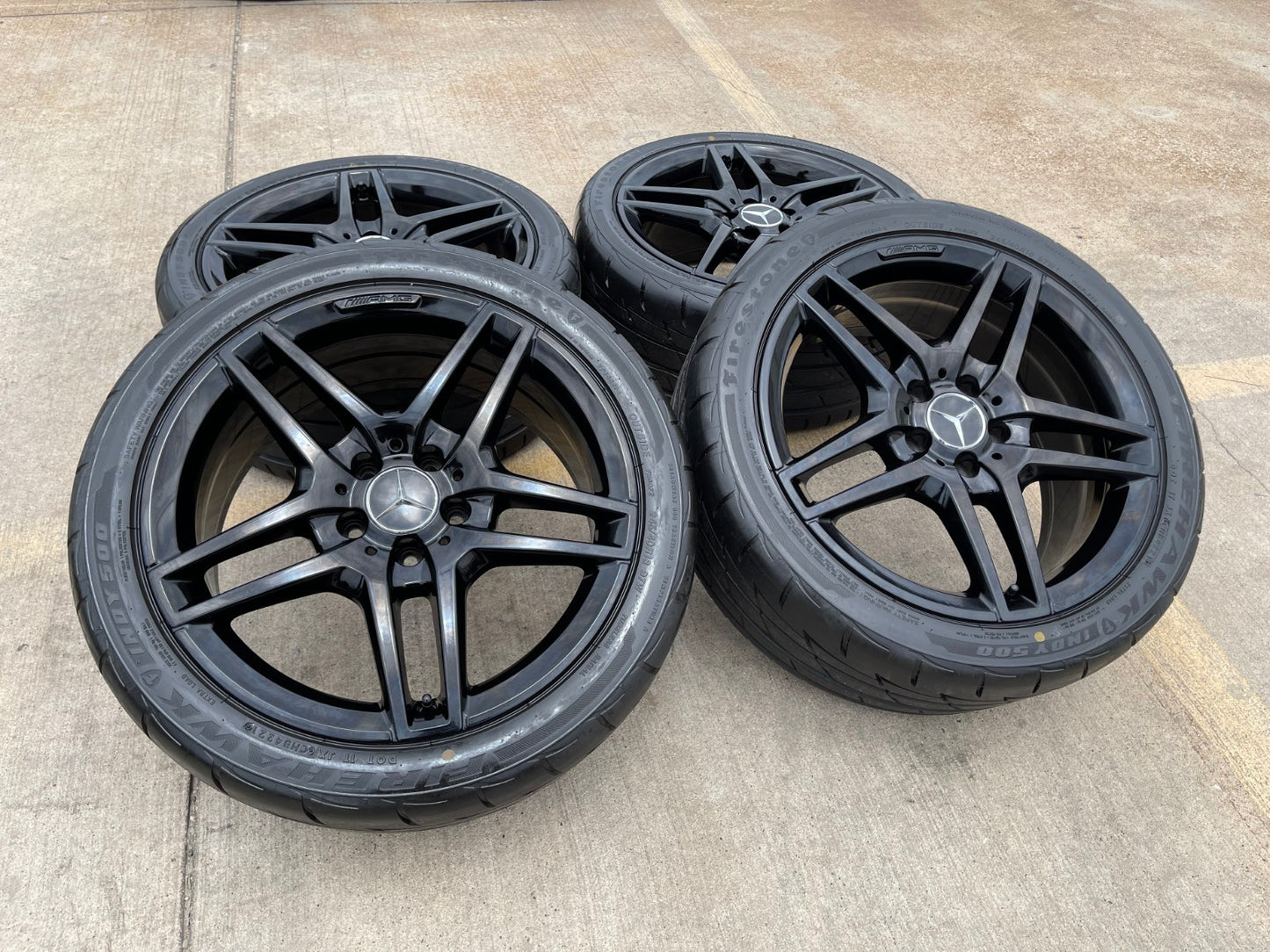 18" Mercedes E350 E550 C300 C E S Class AMG OEM 85458 85398 wheels rims tires