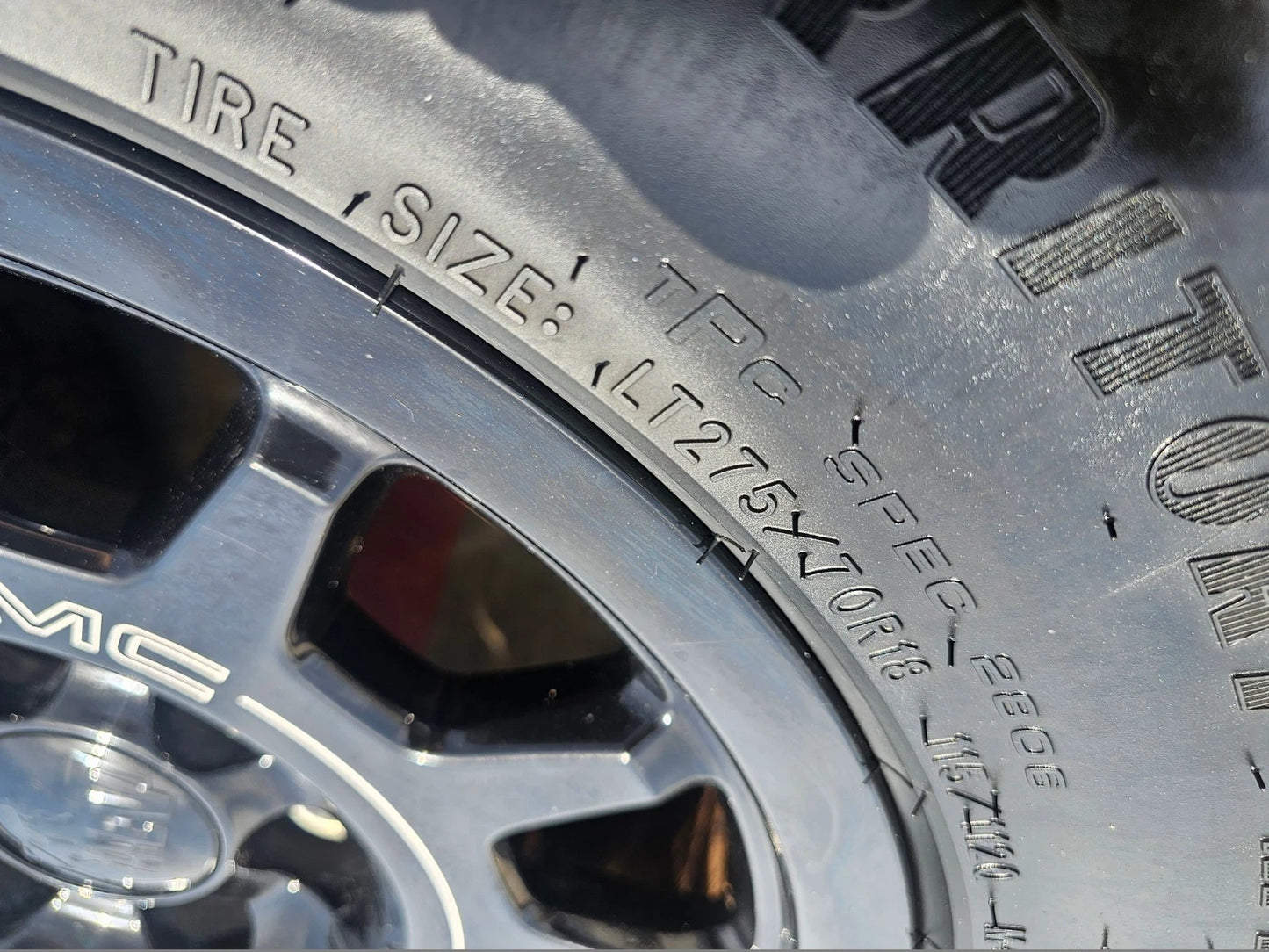 18" AEV SALTA GMC Sierra AT4X Chevy Silverado OEM rims wheels GOODYEAR