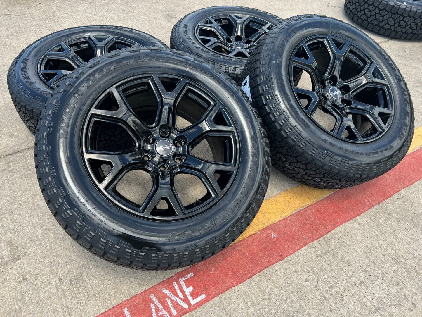 20" Dodge Ram 1500 Jeep Grand Wagoneer OEM OBSIDIAN wheels rims NEW