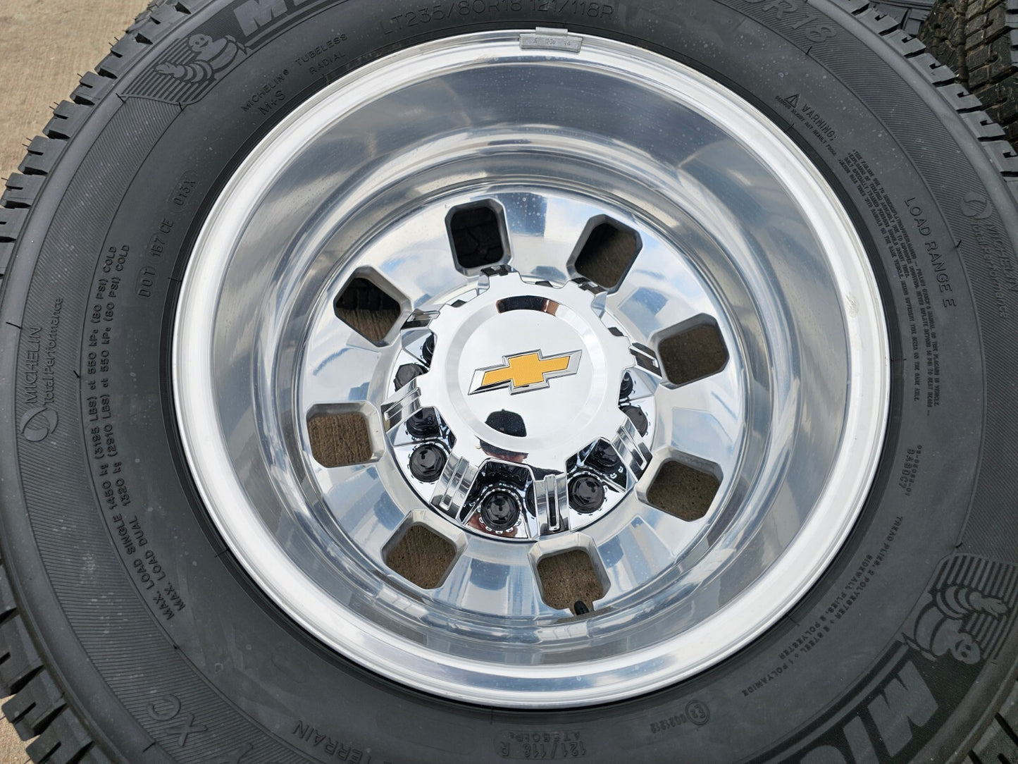 18" Chevy Silverado 3500 Dually rims wheels OEM GMC Sierra 8x210 2024 2025 NEW
