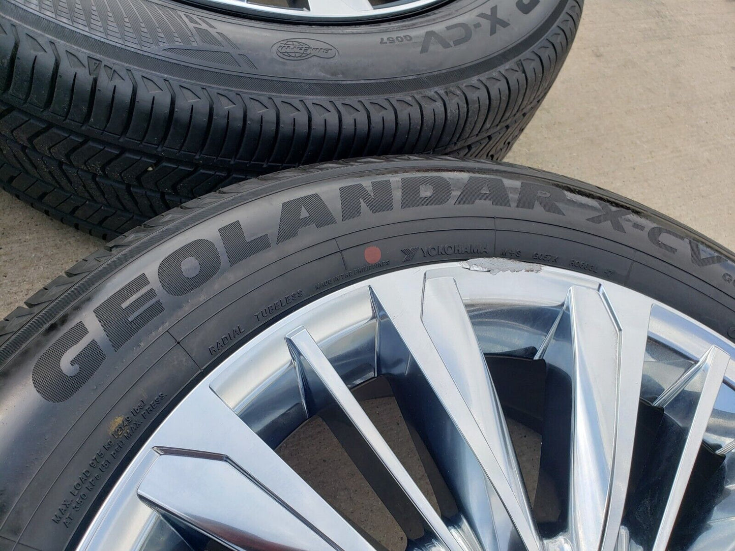 20" Toyota Grand Highlander OEM wheels rims tires Lexus TX350 NEW 2024 2025