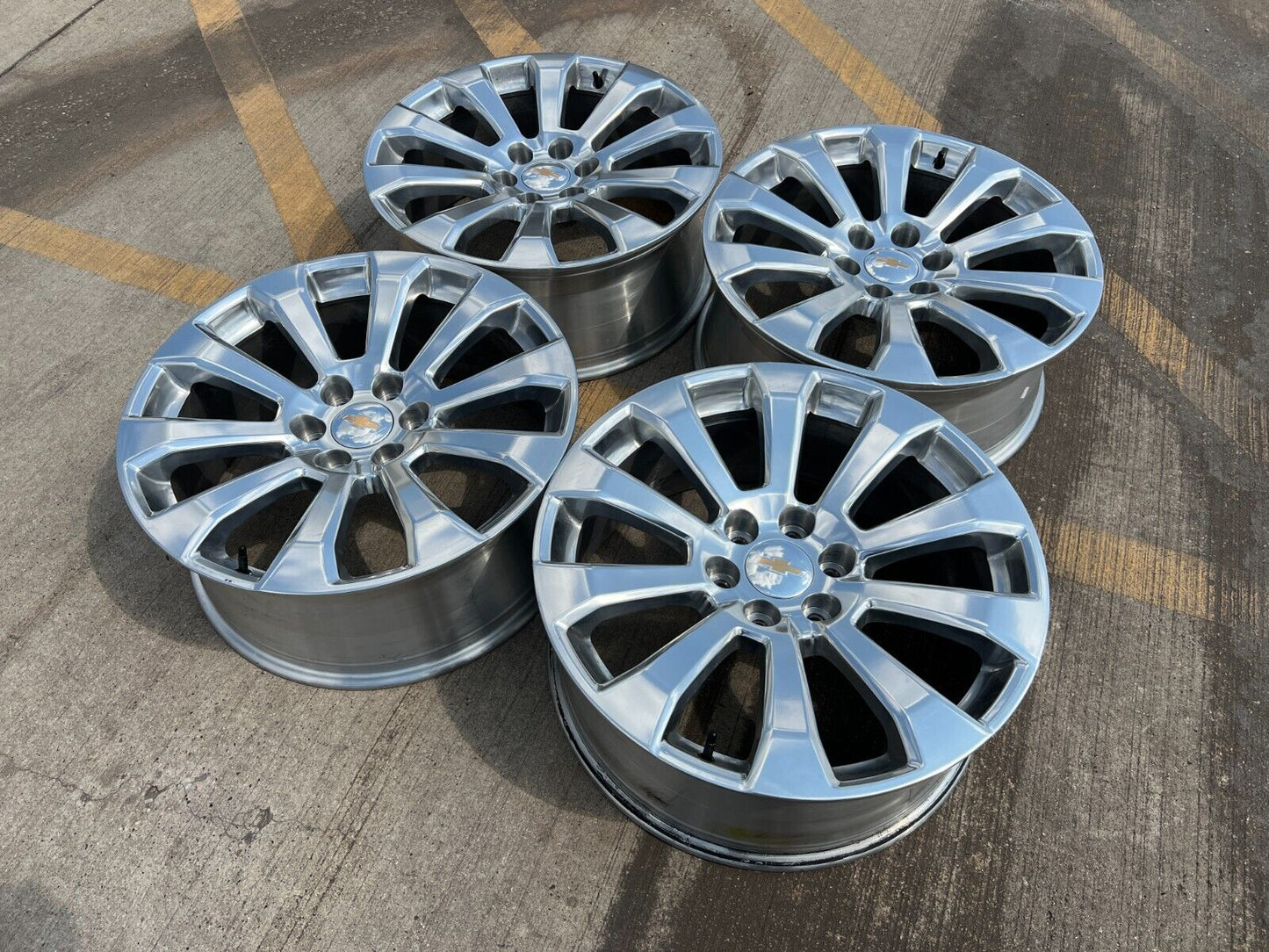 22" Chevy Silverado High Country OEM 5922 wheels rims Tahoe 2022 2023 2024 2025