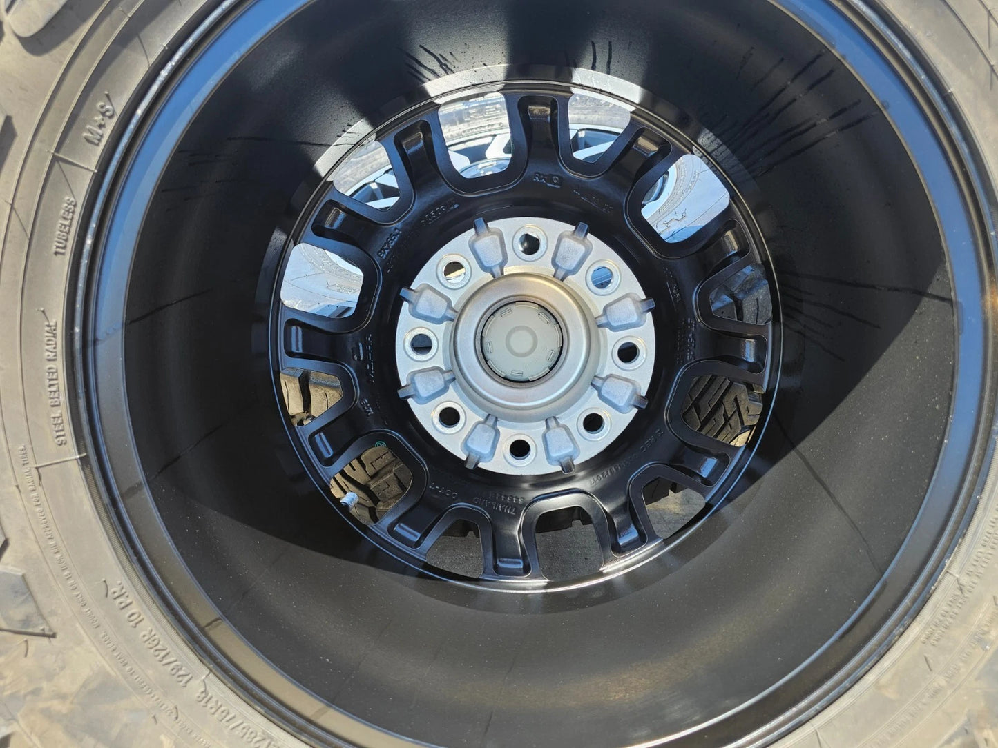 18" Ram 2500 3500 LARAMIE OEM wheels rims 2694 tires 35" NITTO